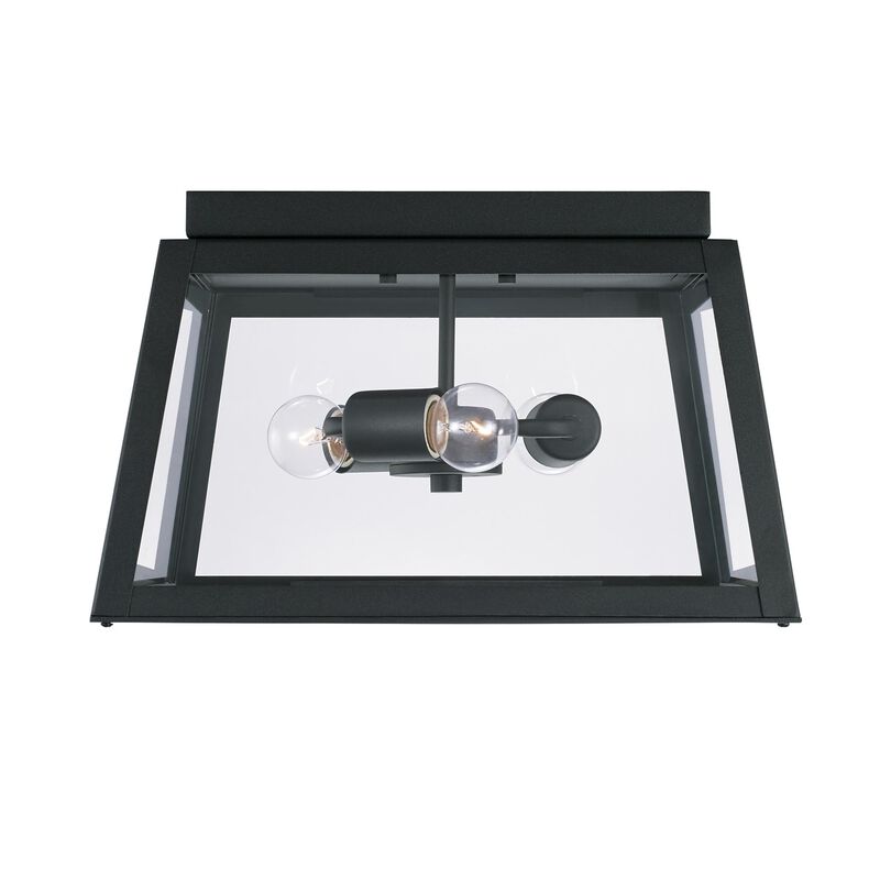 Leighton 14 Inch 3 Light Outdoor Flush Mount by Capital Lighting Fixture Company