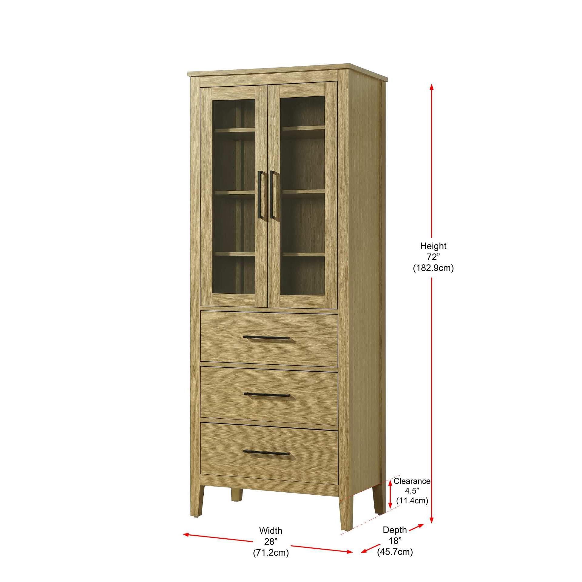 Shown in Honey Brown finish