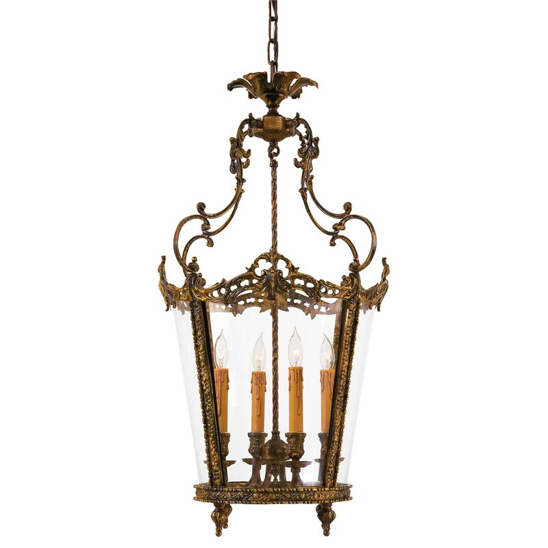 Vintage 18 Inch Cage Pendant by Metropolitan Lighting
