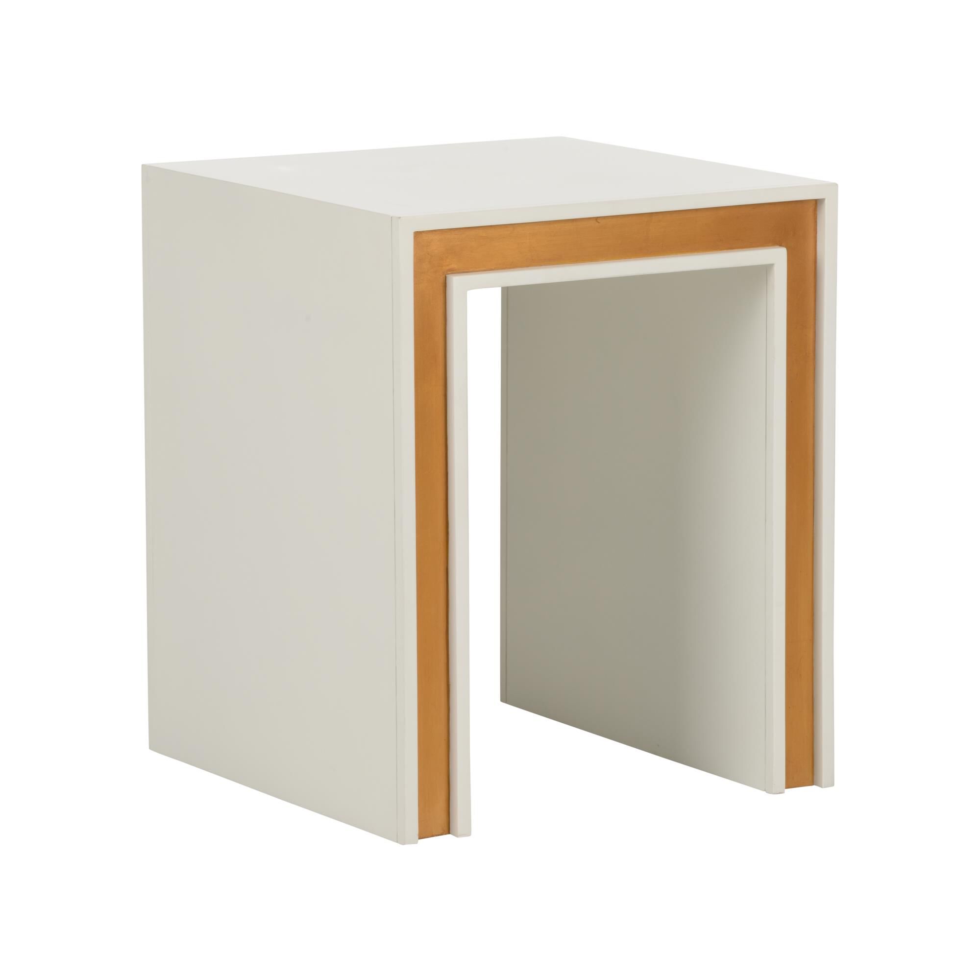 Shown in White and Cream finish