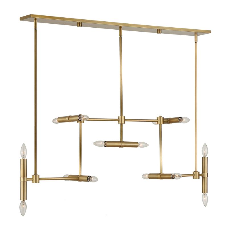 Sergio Orozco Designs Cadre 46 Inch Linear Suspension Light by Uttermost