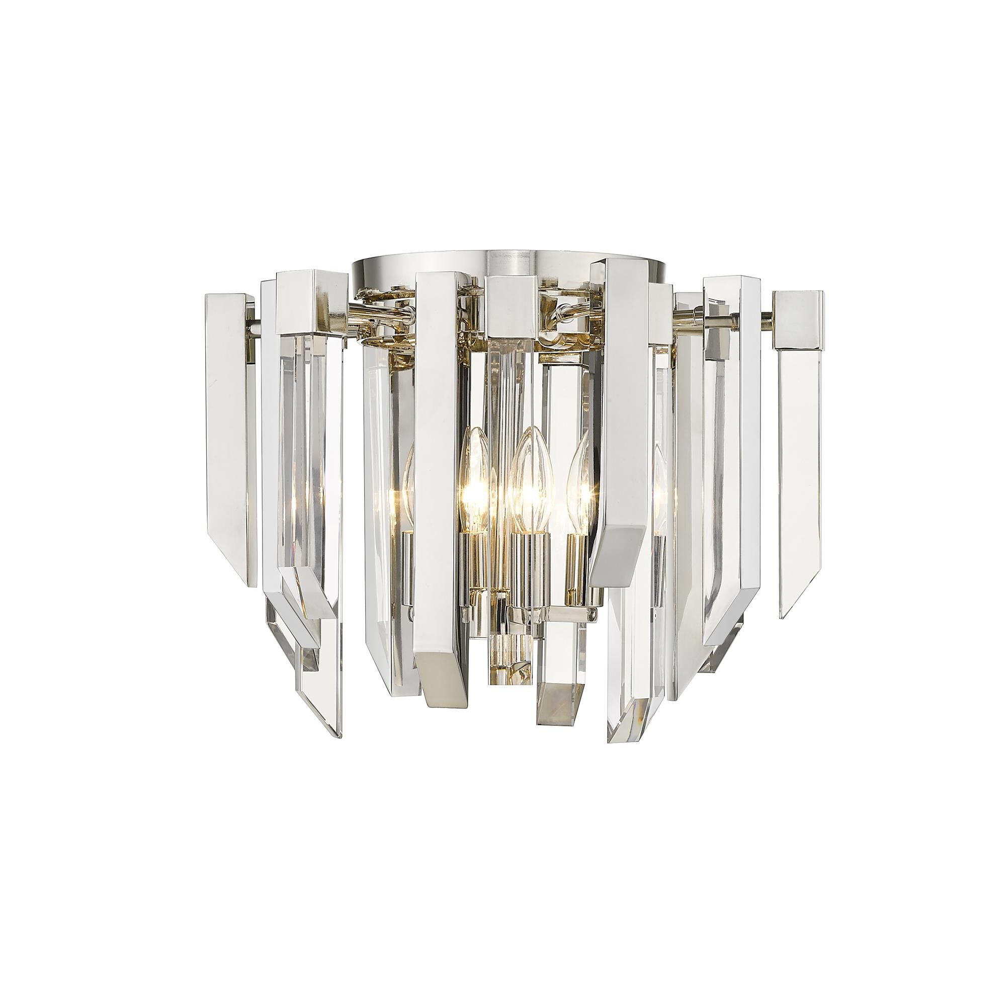 Bova 17 Inch 4 Light Flush Mount by Z-Lite