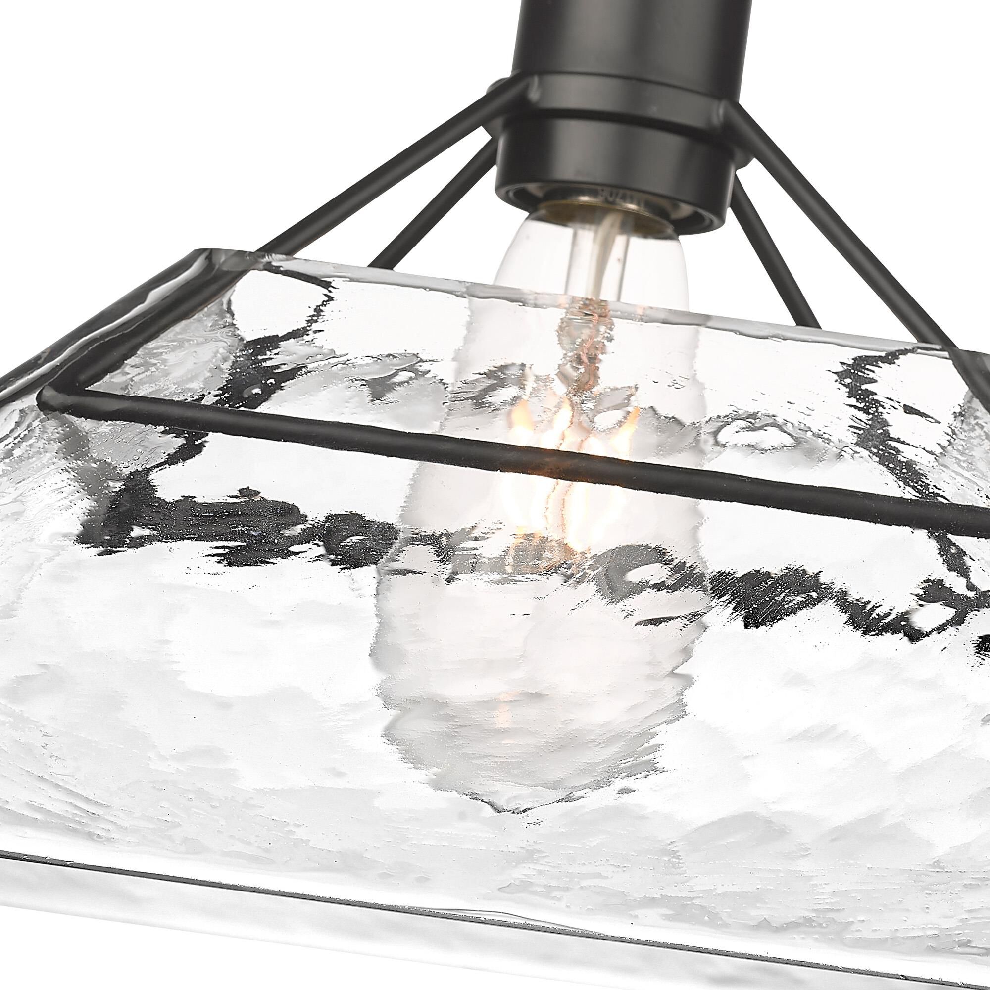 Shown in Matte Black finish and Water glass