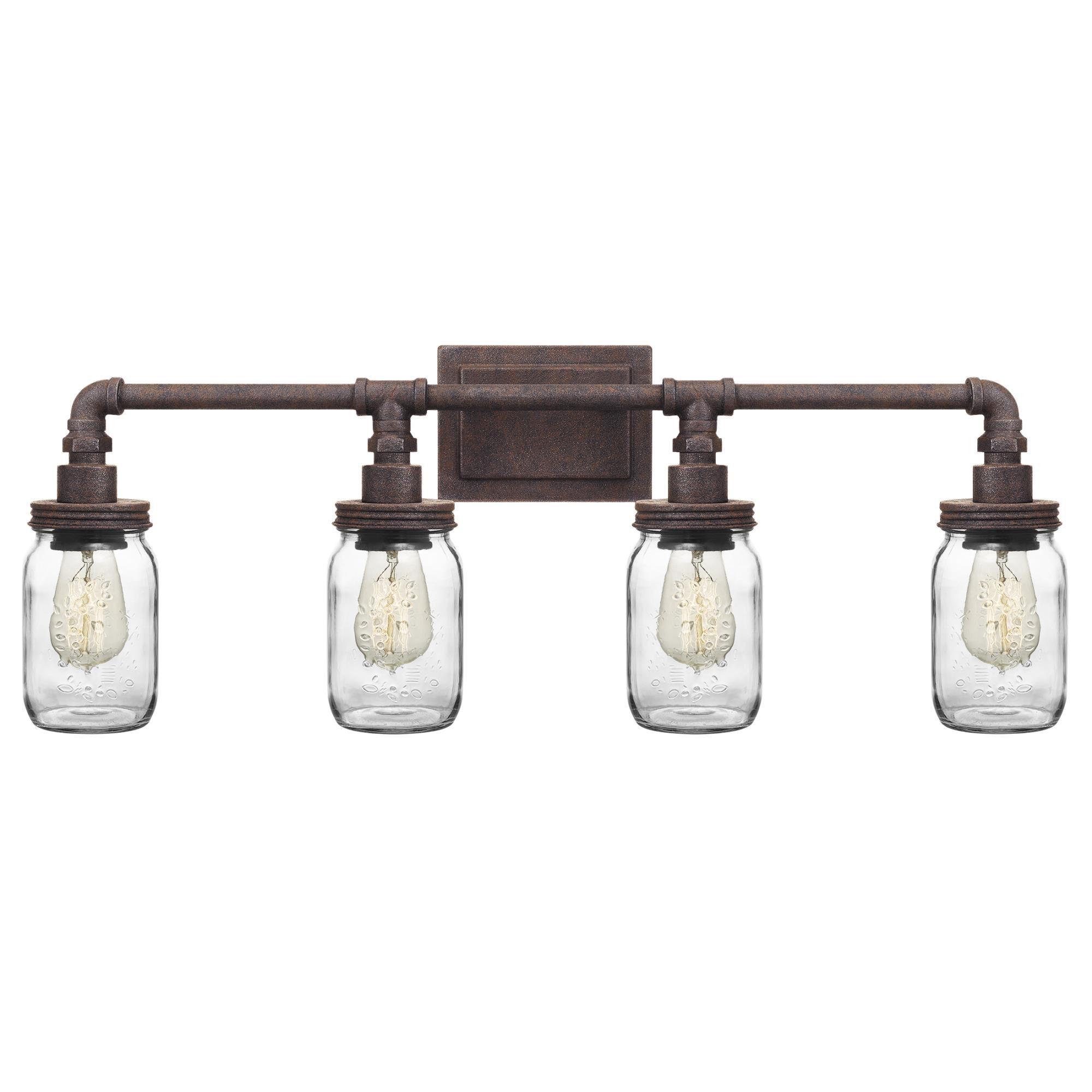 Squire 30 Inch 4 Light Bath Vanity Light by Quoizel