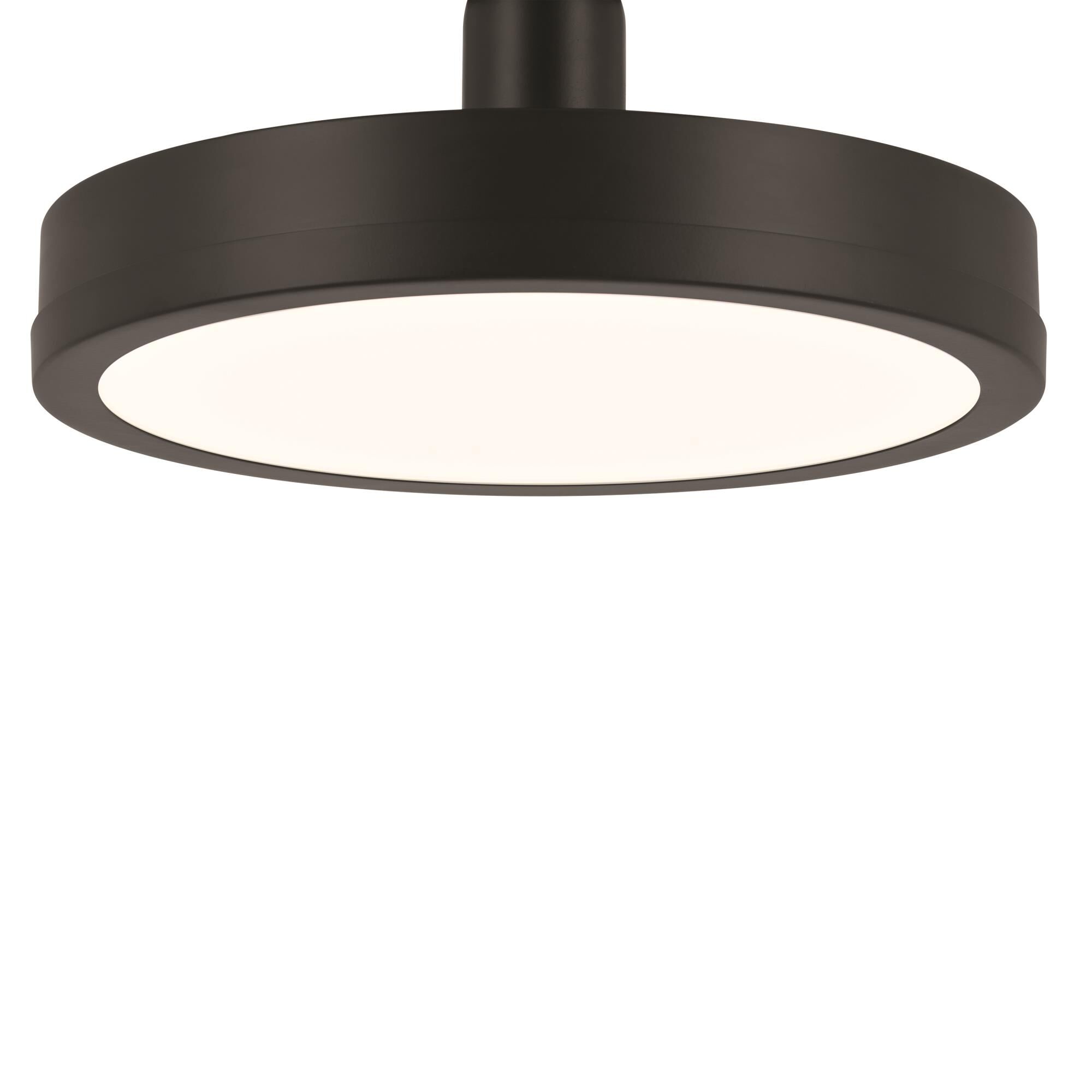 Riu 14 Inch 1 Light LED Semi Flush Mount by Kichler Lighting
