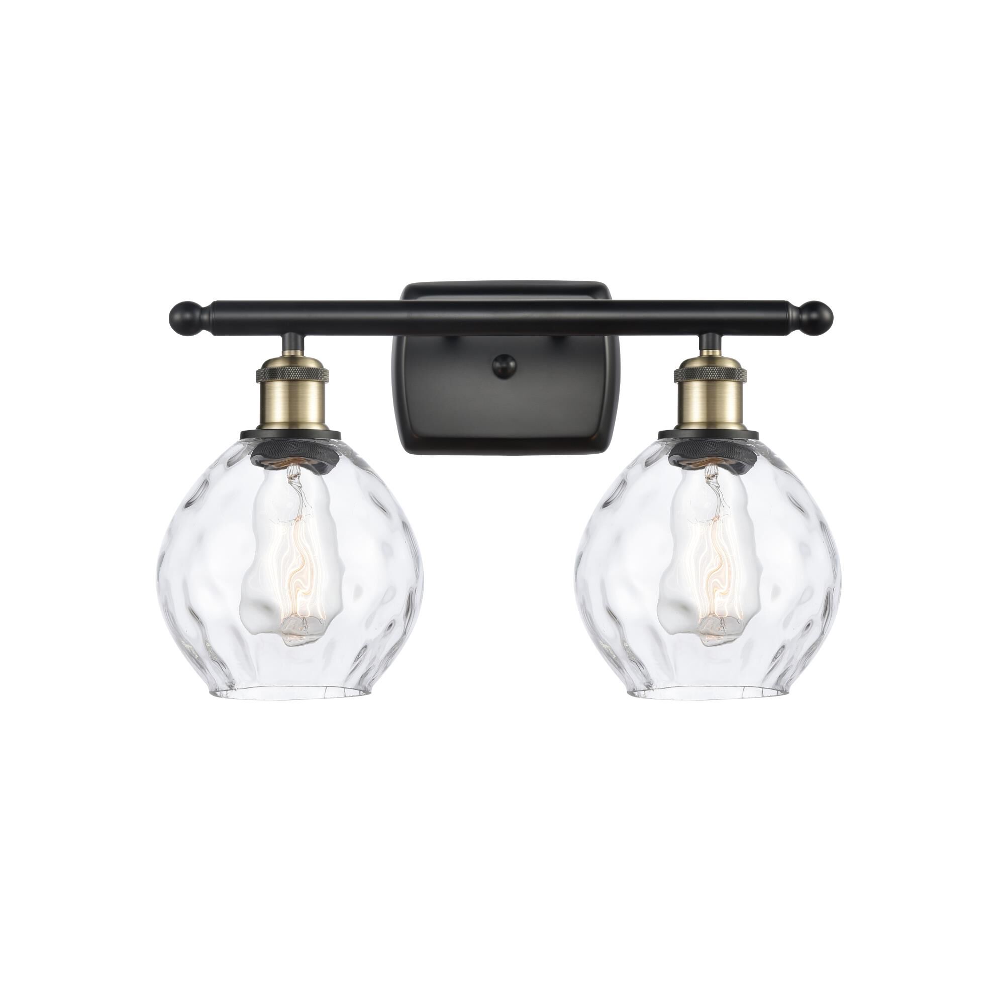 Bruno Marashlian Small Waverly 16 Inch 2 Light Bath Vanity Light by Innovations Lighting