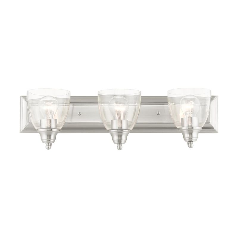 Birmingham 24 Inch 3 Light Bath Vanity Light by Livex Lighting
