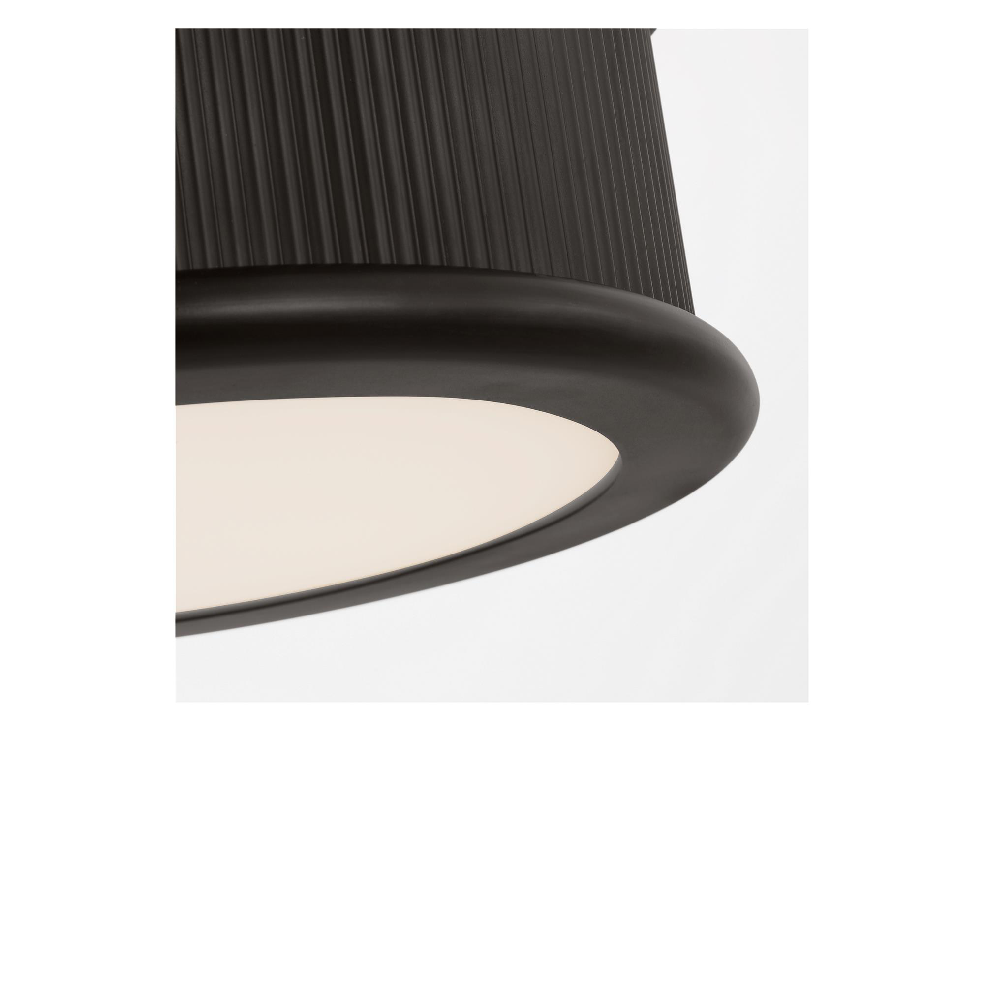 Paloma Contreras Ritz 14 Inch 3 Light Flush Mount,