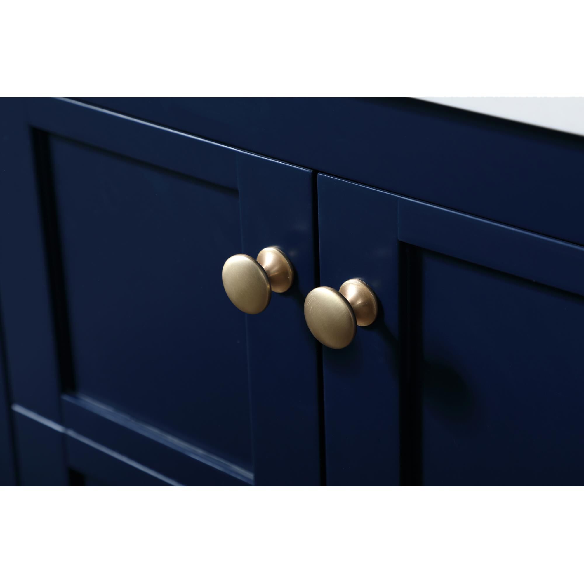 Shown in Blue finish