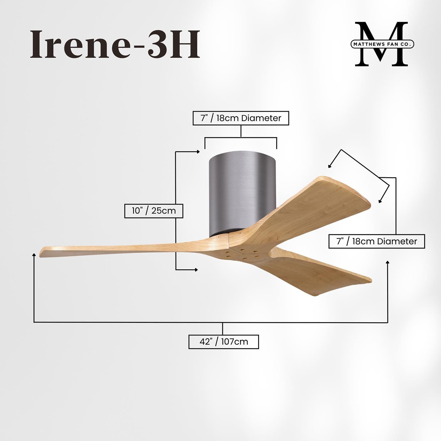 Shown in Brushed Pewter finish