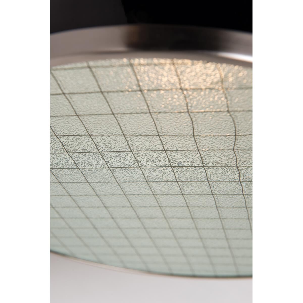 Shown in Black-Polished Nickel finish and Black, Clear shade