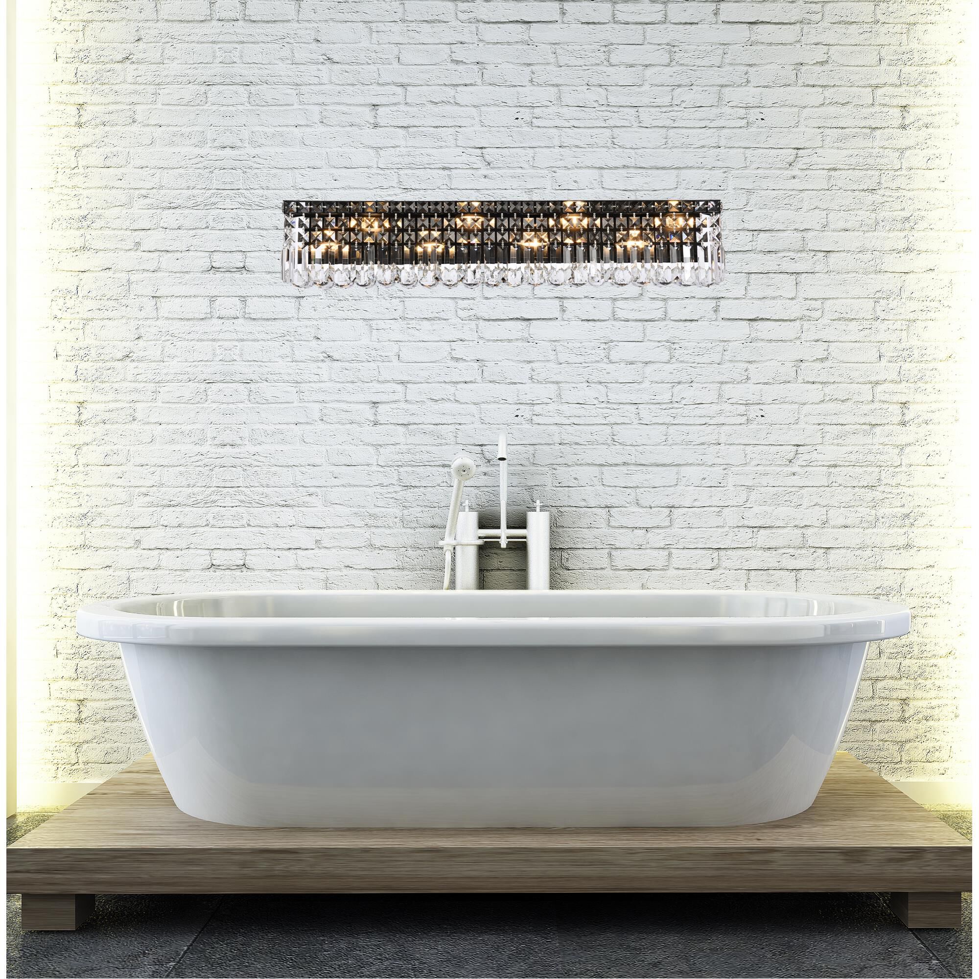 Maxime 36 Inch Wall Sconce by Elegant Lighting