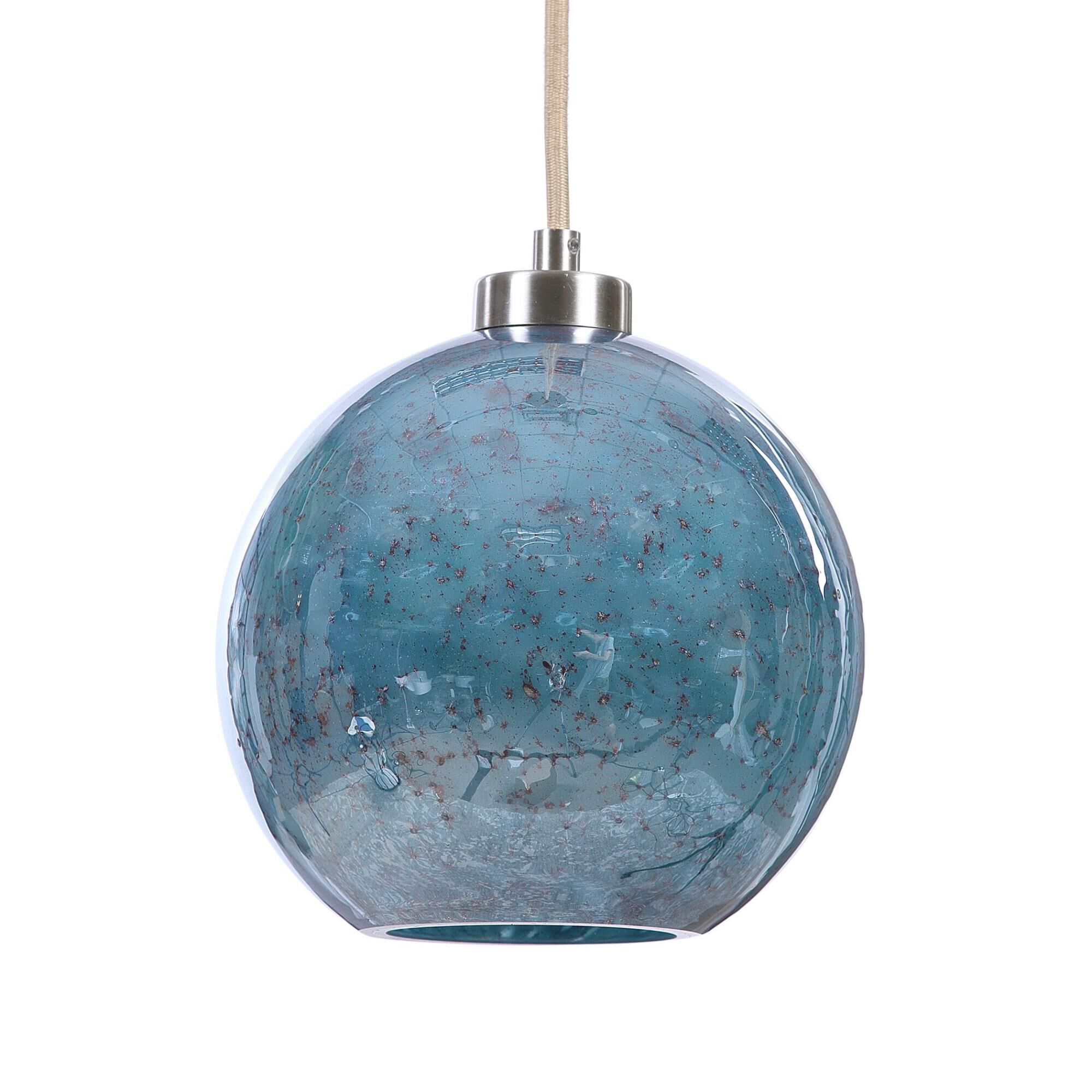 Kalizma Home Gemblue 9 Inch Mini Pendant by Uttermost