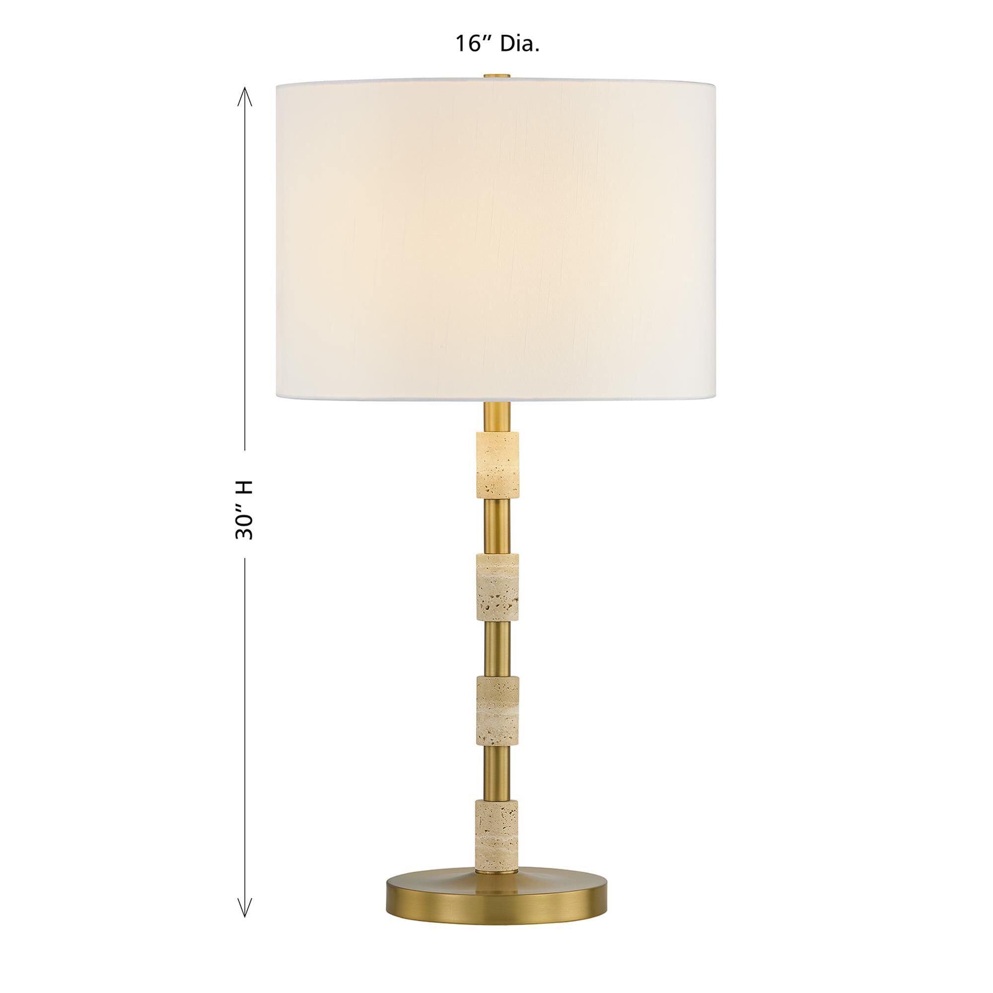 Dann Foley Bartow Medium Table Lamp,