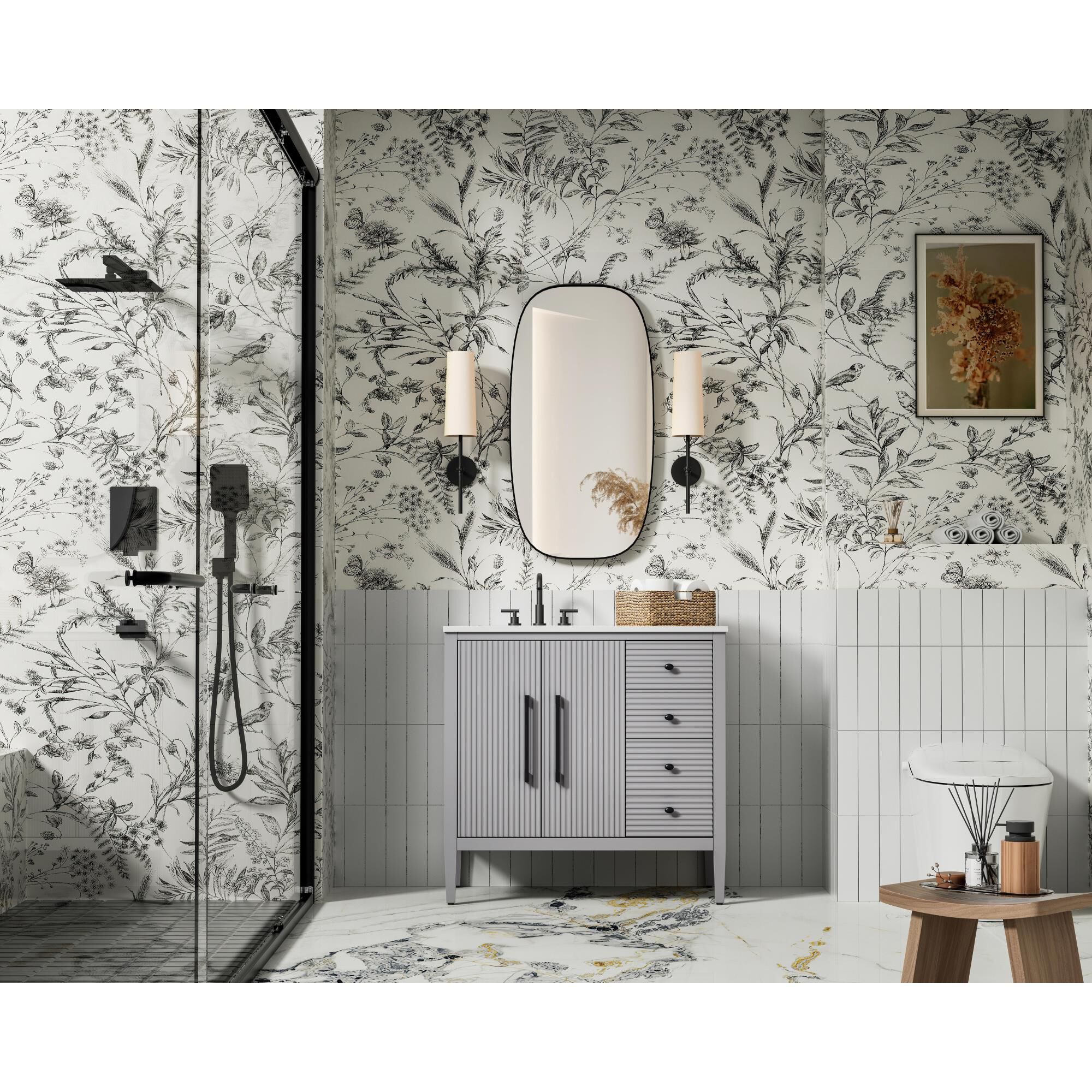 Blakely 36 Inch Bath Vanity by Elegant Dcor