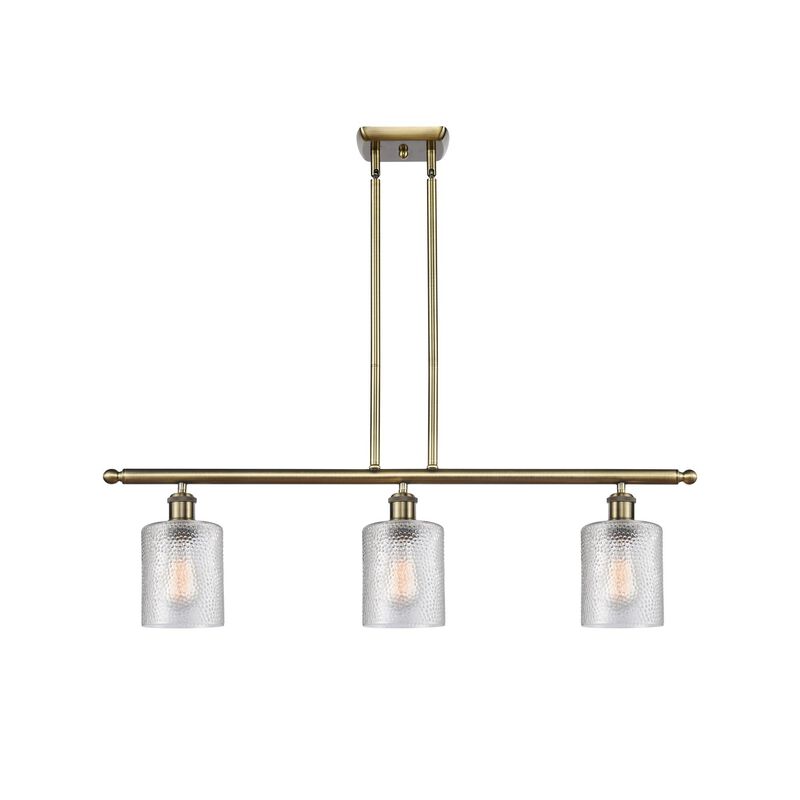 Bruno Marashlian Cobbleskill 36 Inch 3 Light Linear Suspension Light by Innovations Lighting