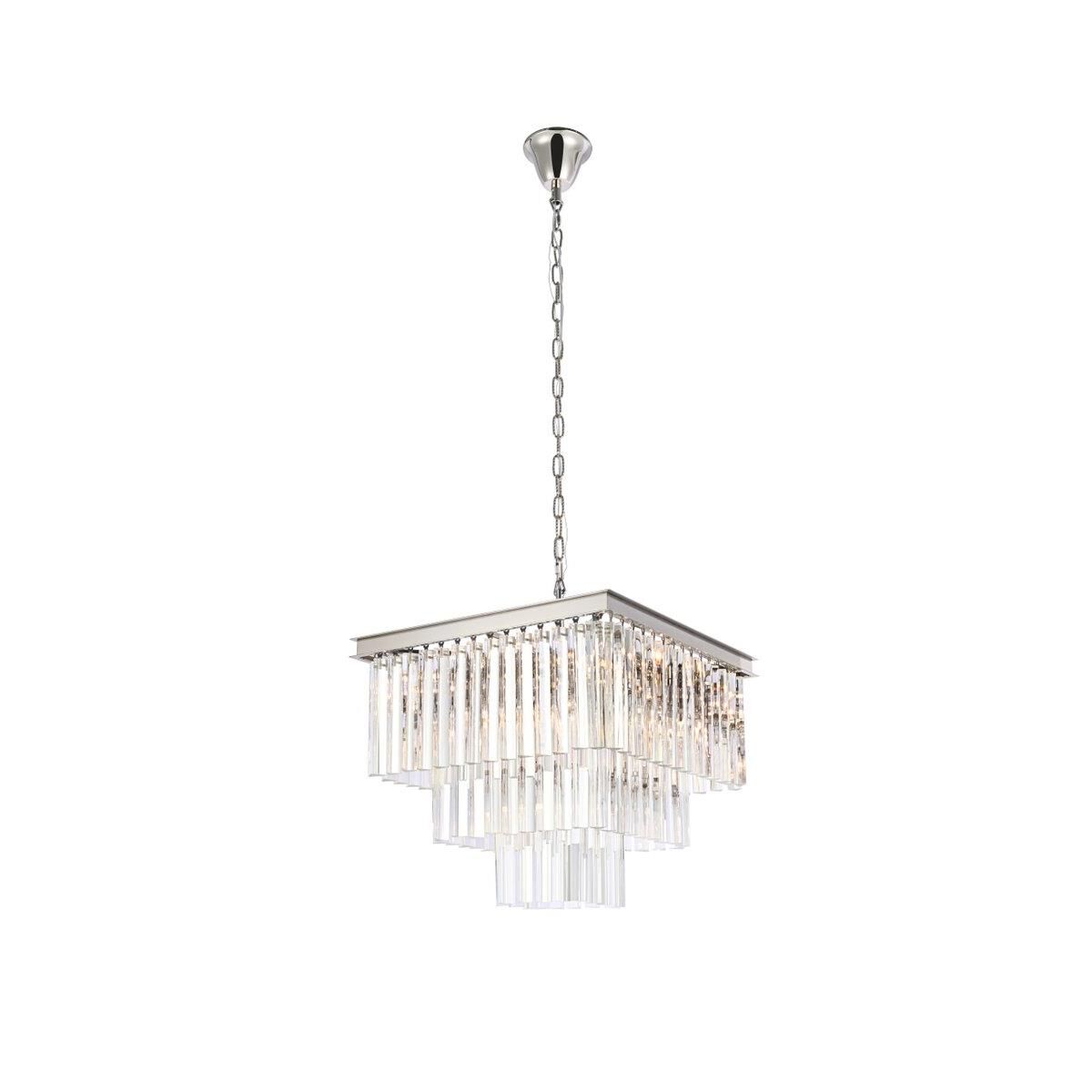 Sydney 21 Inch 13 Light Mini Chandelier by Elegant Lighting