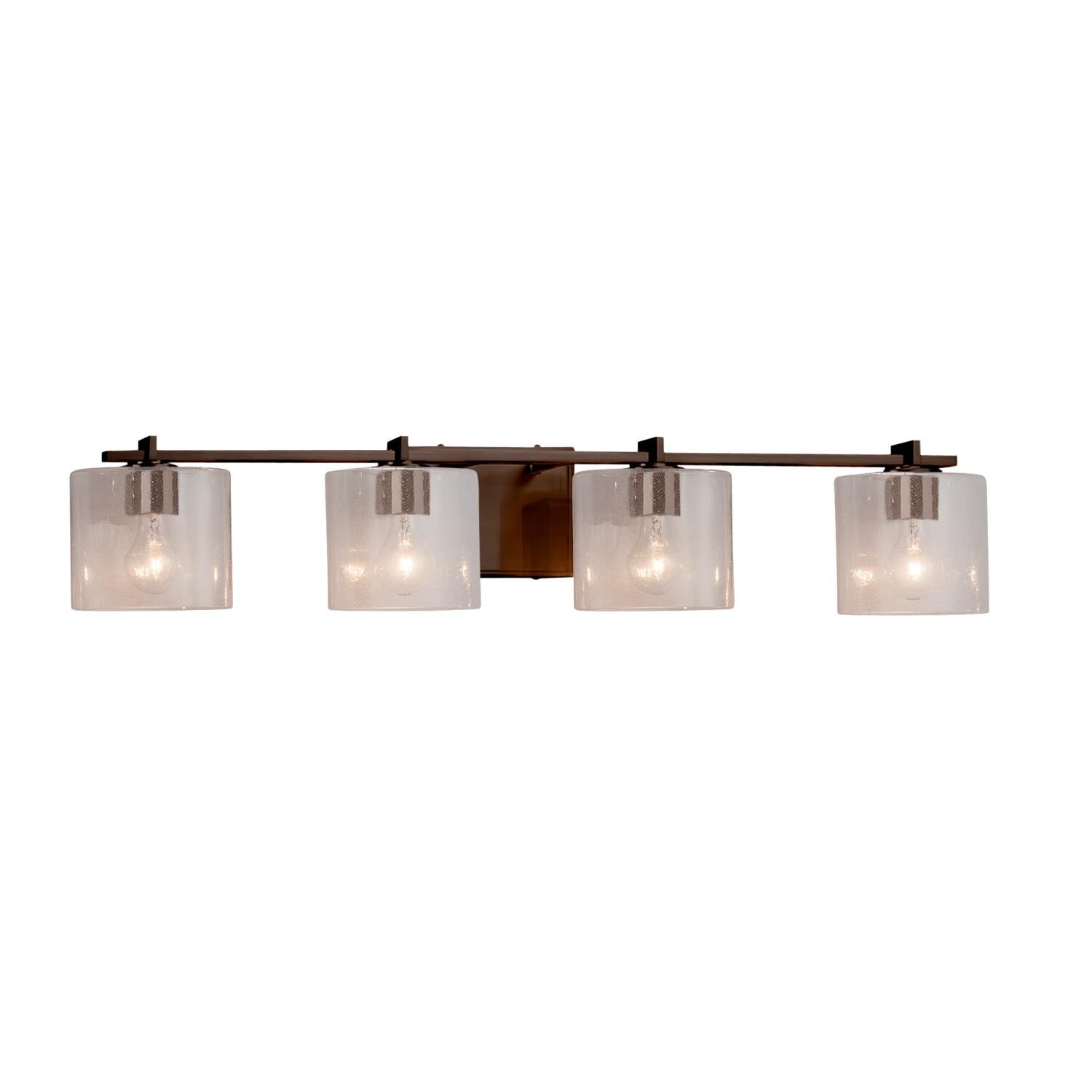 Fusion - Era 34 Inch 4 Light Bath Vanity Light by Justice Design Group