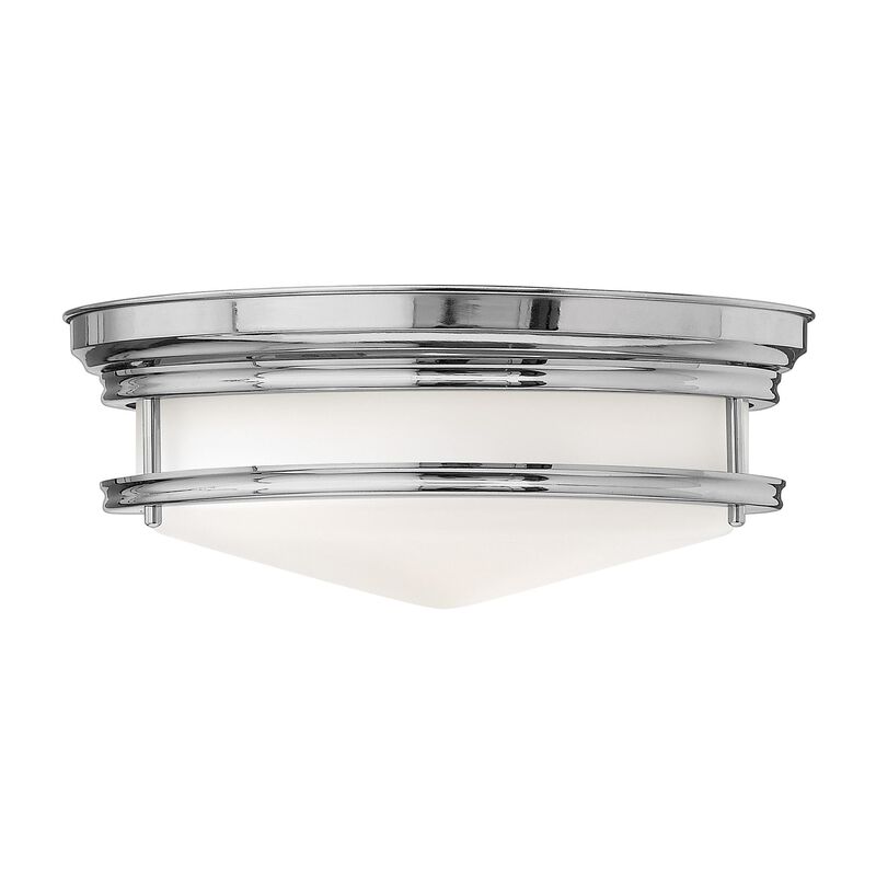 Hadley 14 Inch 3 Light Flush Mount by Hinkley