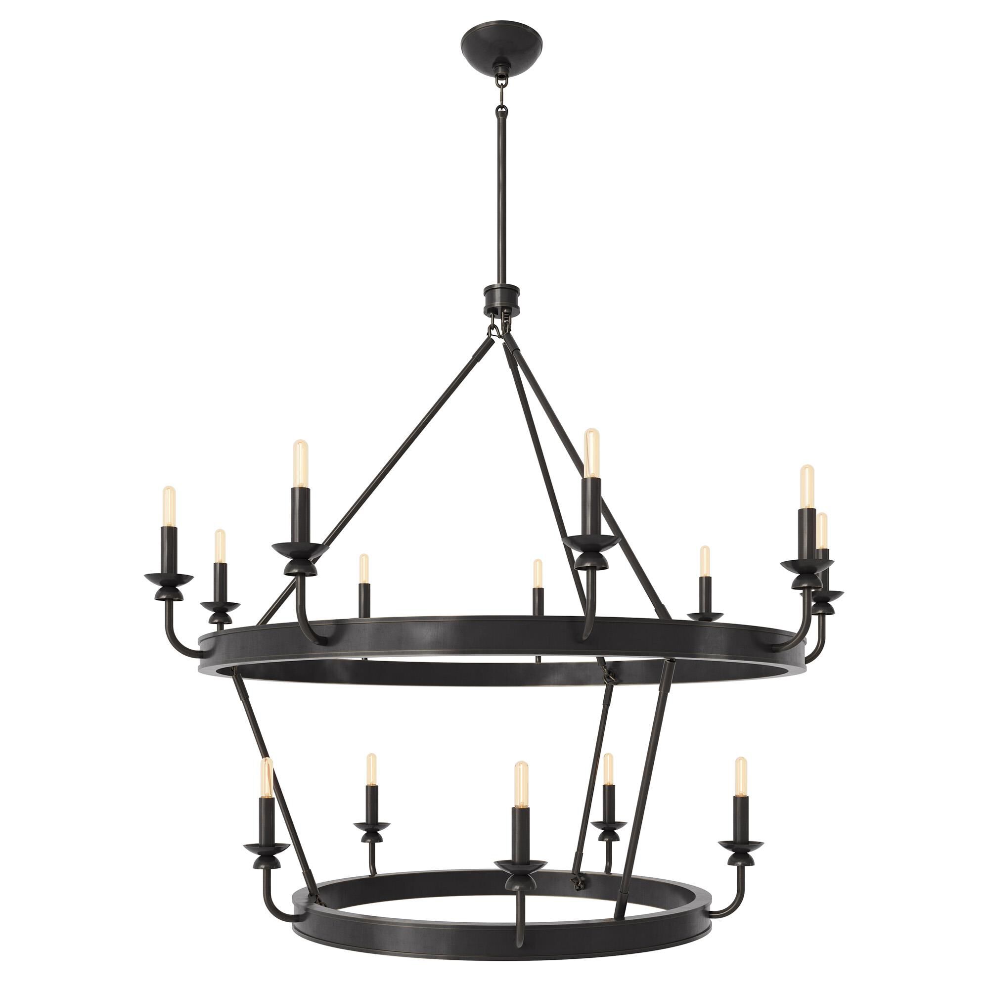 William 49 Inch Chandelier by Robert Abbey