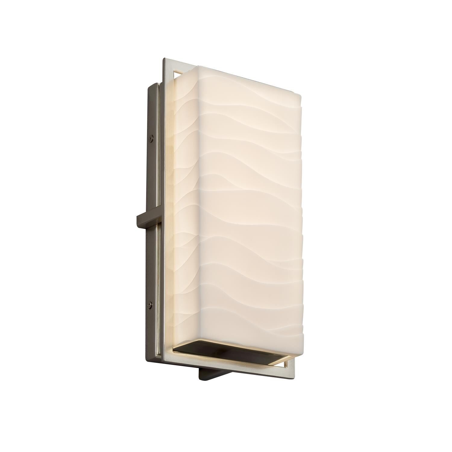 Porcelina 12 Inch LED Wall Sconce by Justice Design Group - Clearance