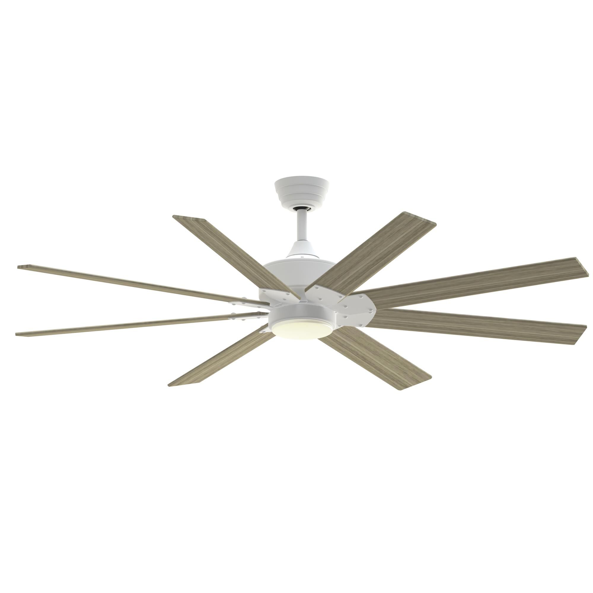 Levon Custom 64 Inch Ceiling Fan with Light Kit by Fanimation