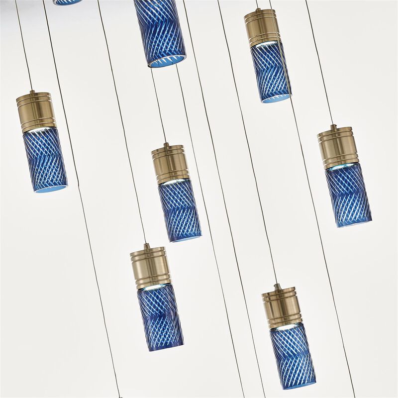 Kiriko 30 Inch 12 Light Multi Light Pendant by Kalco