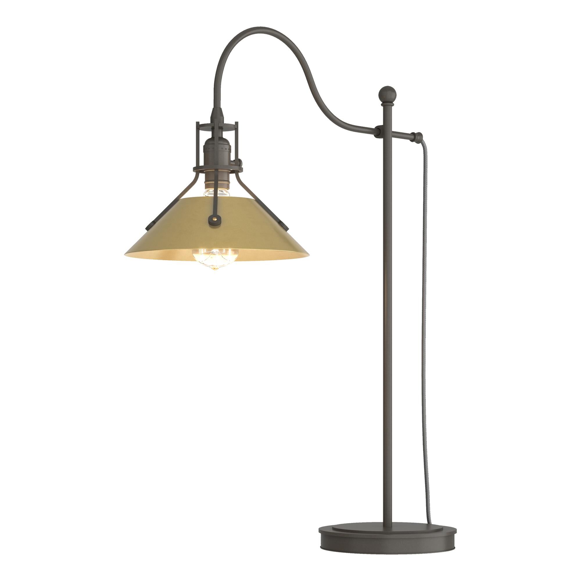 Shown in Dark Smoke finish and Modern Brass (86) accent