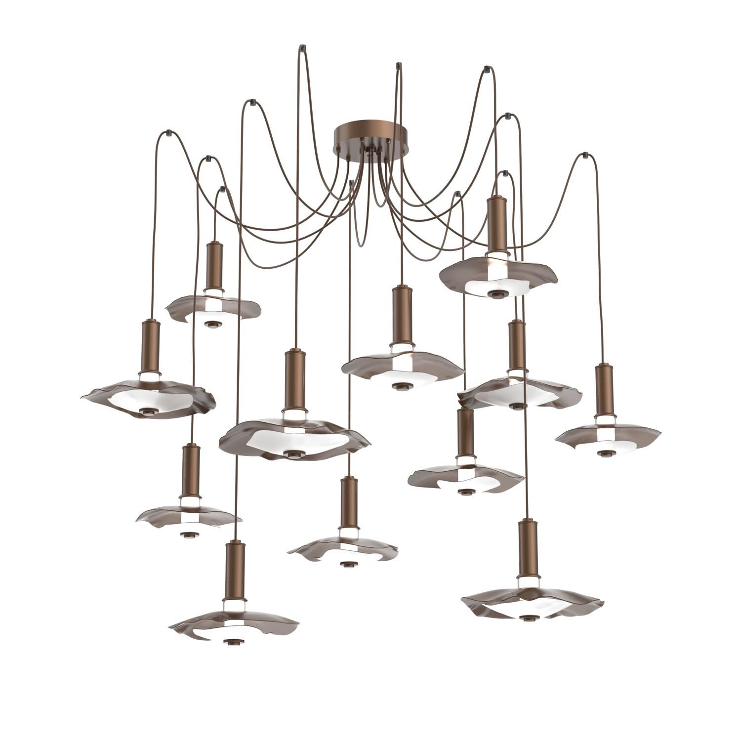 Levi Wilson Cumulus 72 Inch Multi Light Pendant by Hammerton Studio
