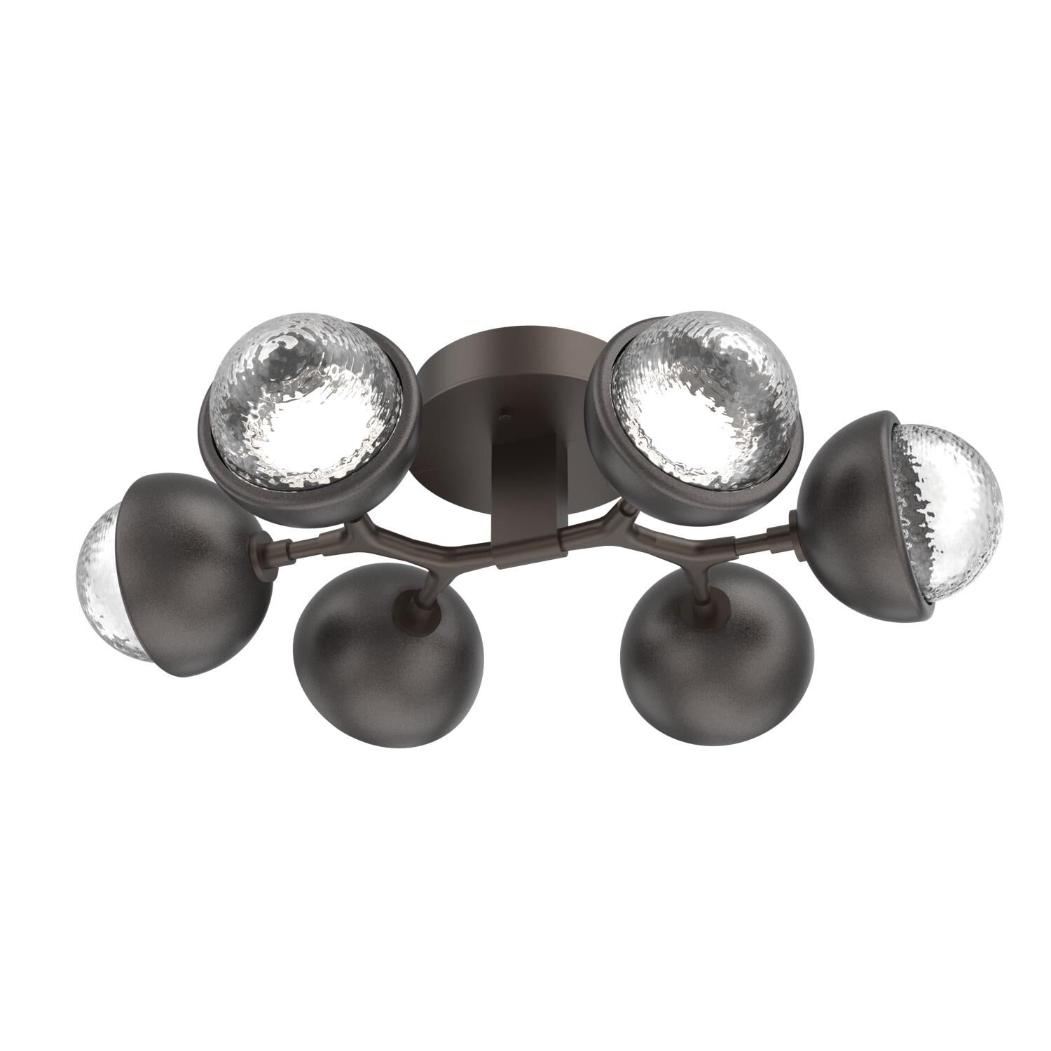 Levi Wilson Cabochon 27 Inch Flush Mount by Hammerton Studio
