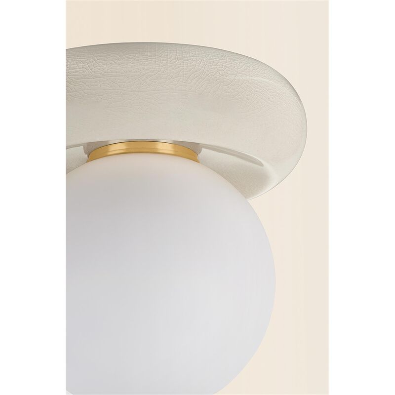 Tyra 9 Inch Flush Mount by Mitzi