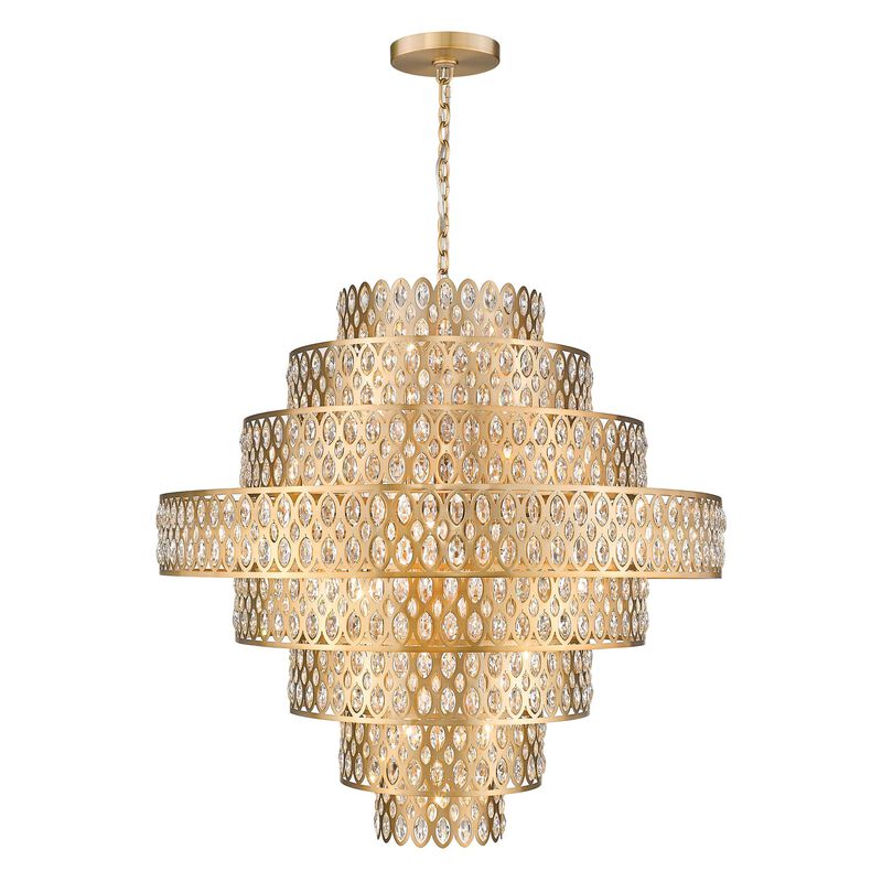 Dealey 44 Inch 25 Light Chandelier by Z-Lite