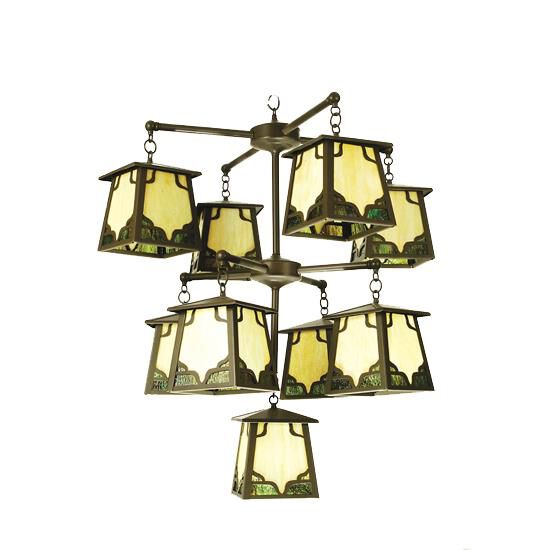 Kirkpatrick Stillwater 36 Inch 9 Light Chandelier by Meyda Lighting