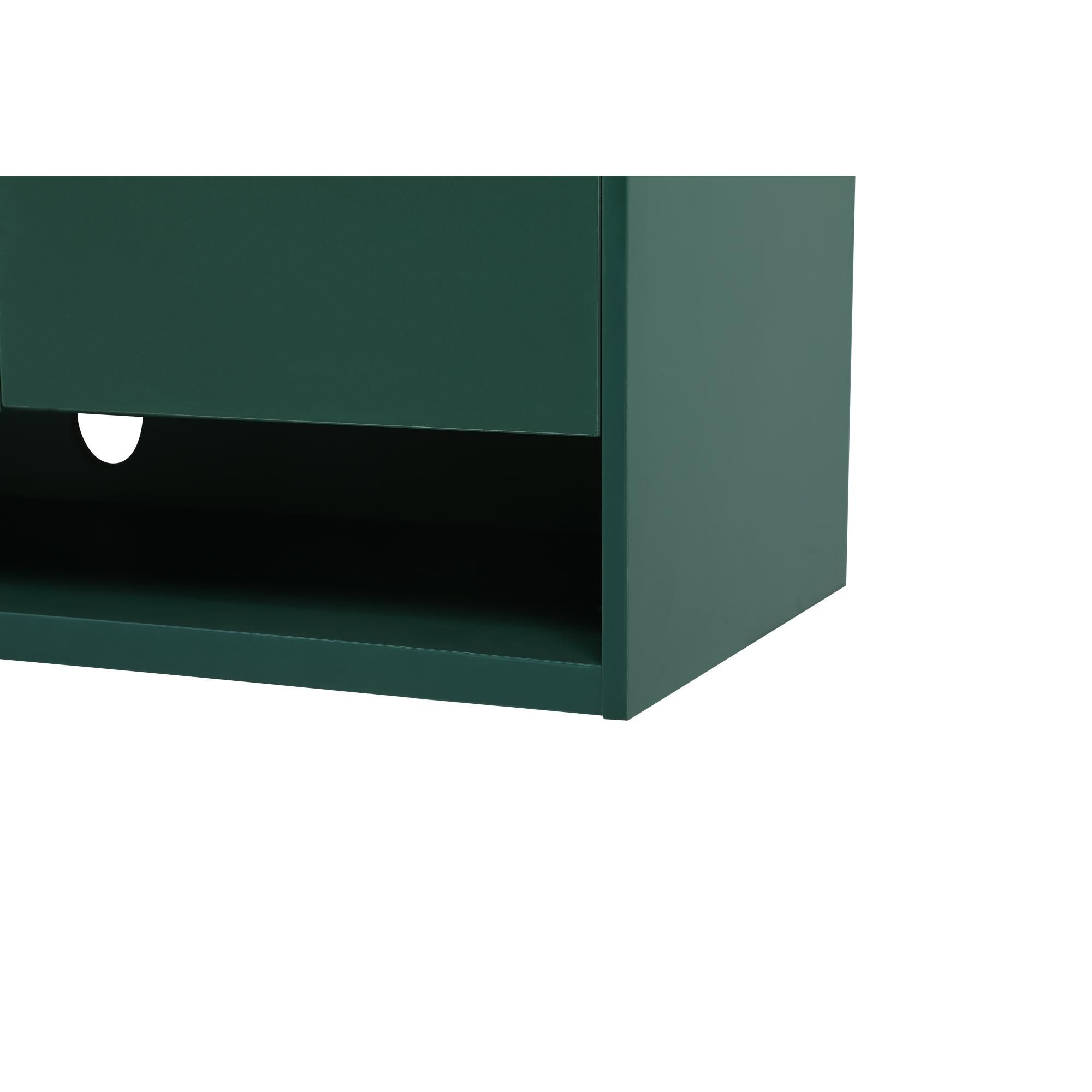 Shown in Green finish