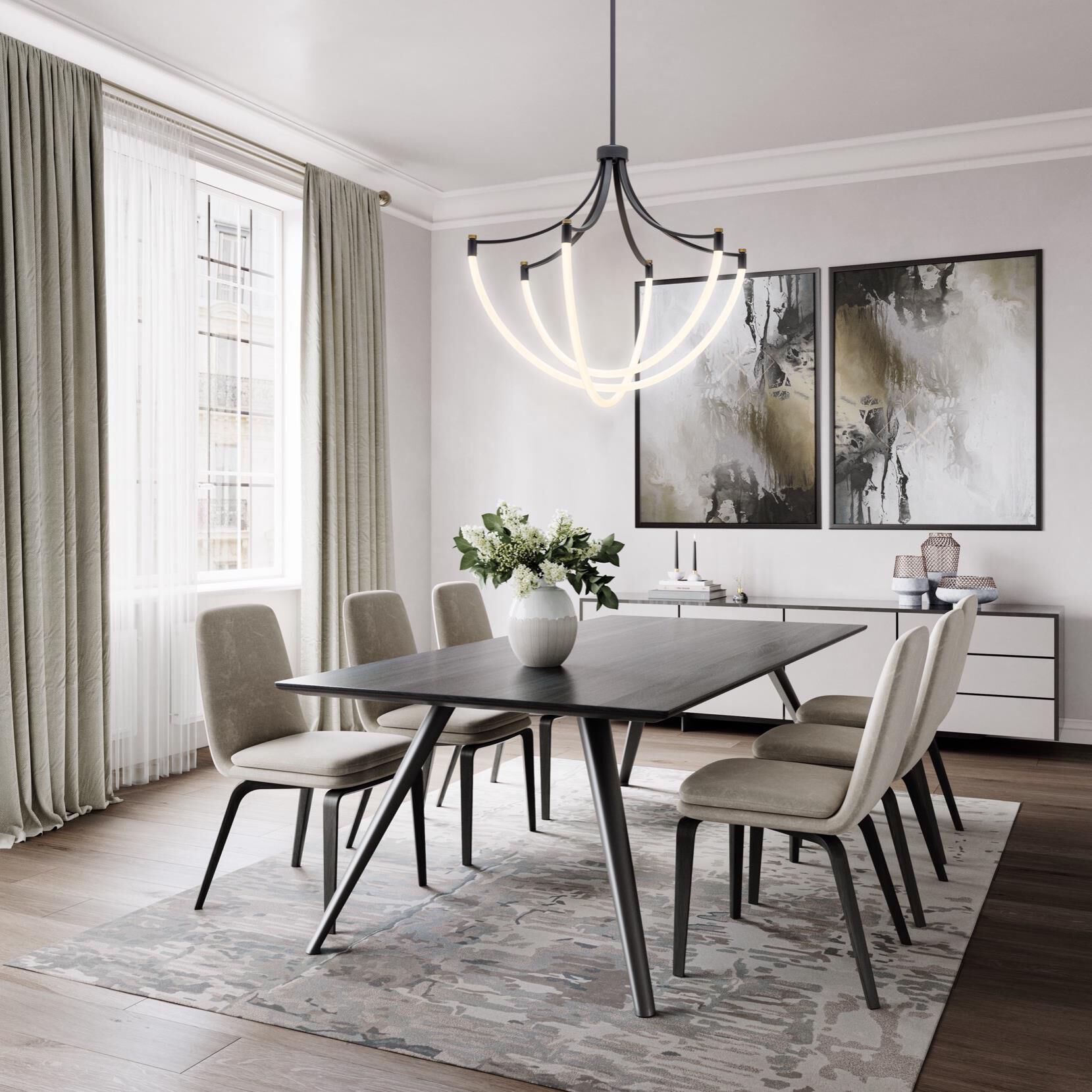 Kevin Kraemer Cascata Chandelier by Artcraft