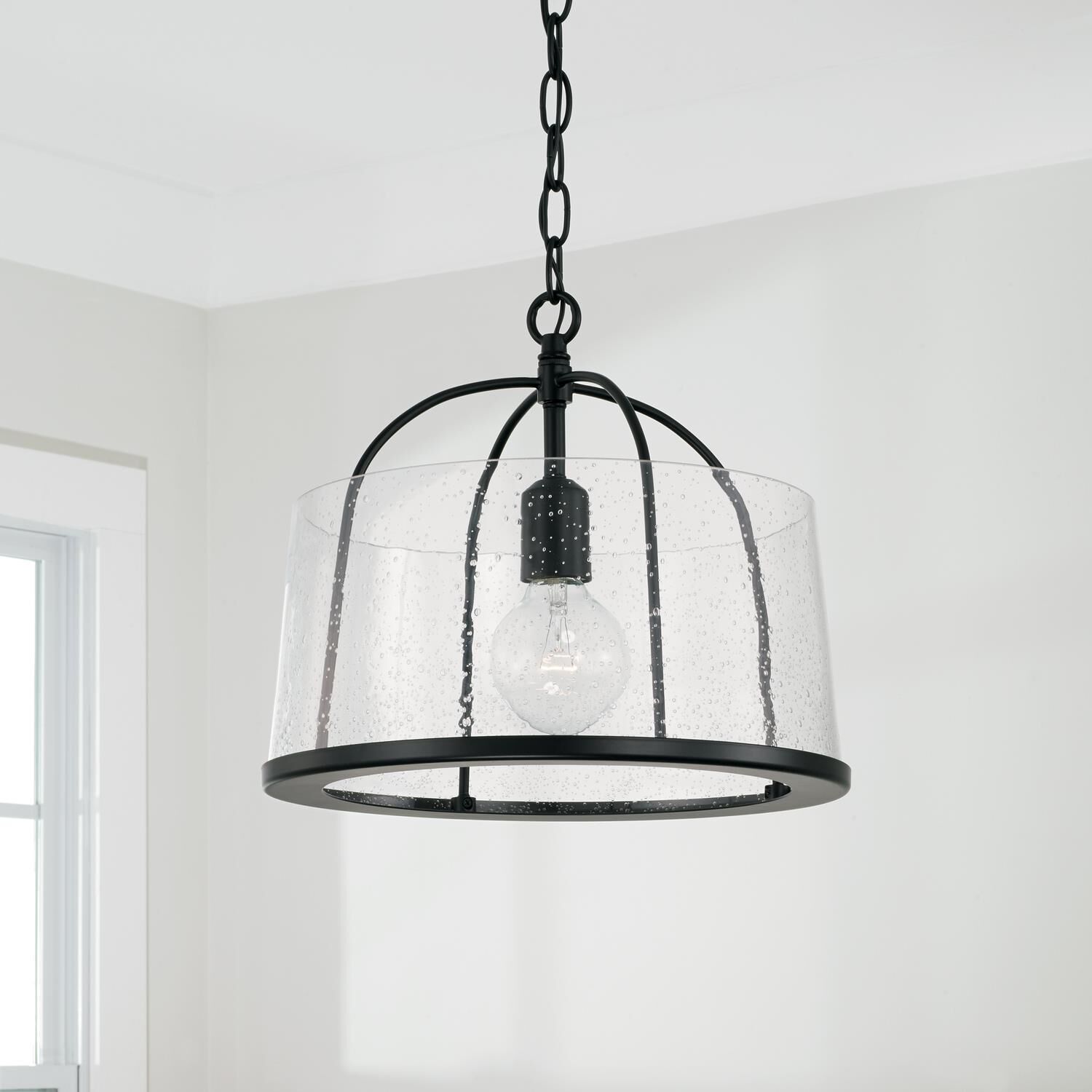 Madison 13 Inch 1 Light Semi Flush Mount by Homeplace by Capital Lighting Fixture Company