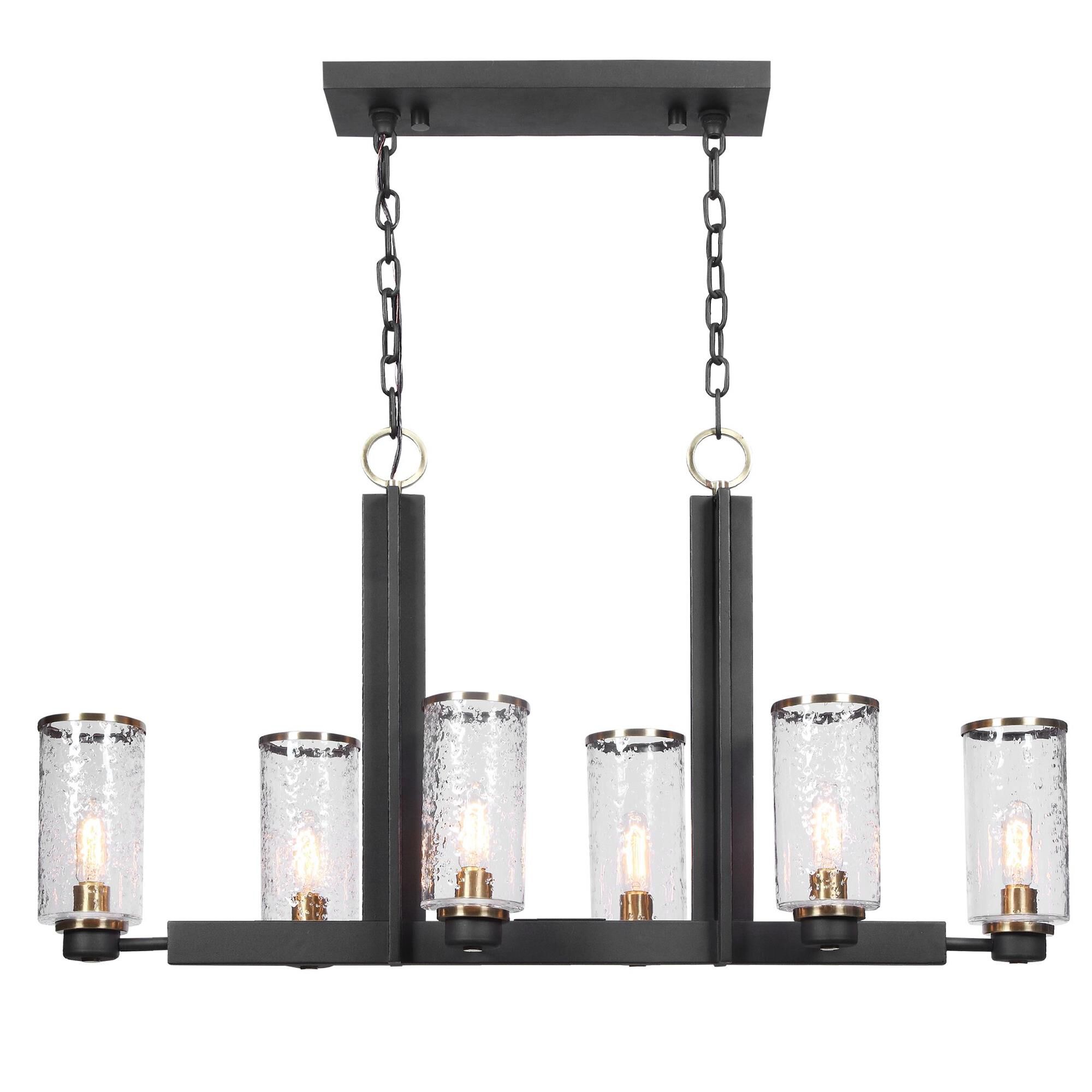 Shown in Black & Antique Brass finish