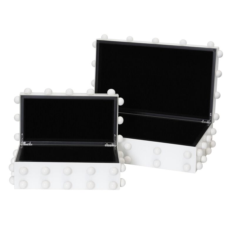 Batu Accent Box by Harp and Finial