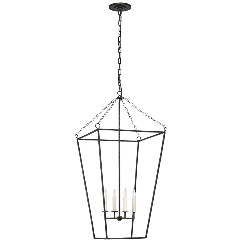 Marie Flanigan Malloy 18 Inch LED Cage Pendant by Visual Comfort Signature Collection