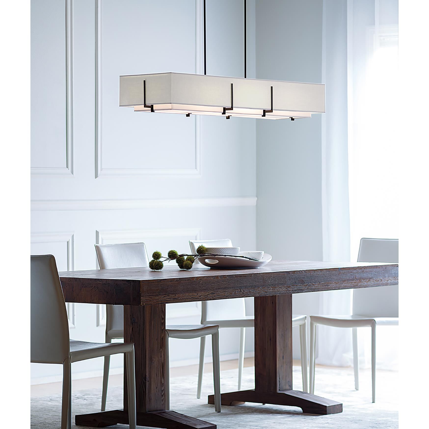 Exos 47 Inch Linear Suspension Light by Hubbardton Forge