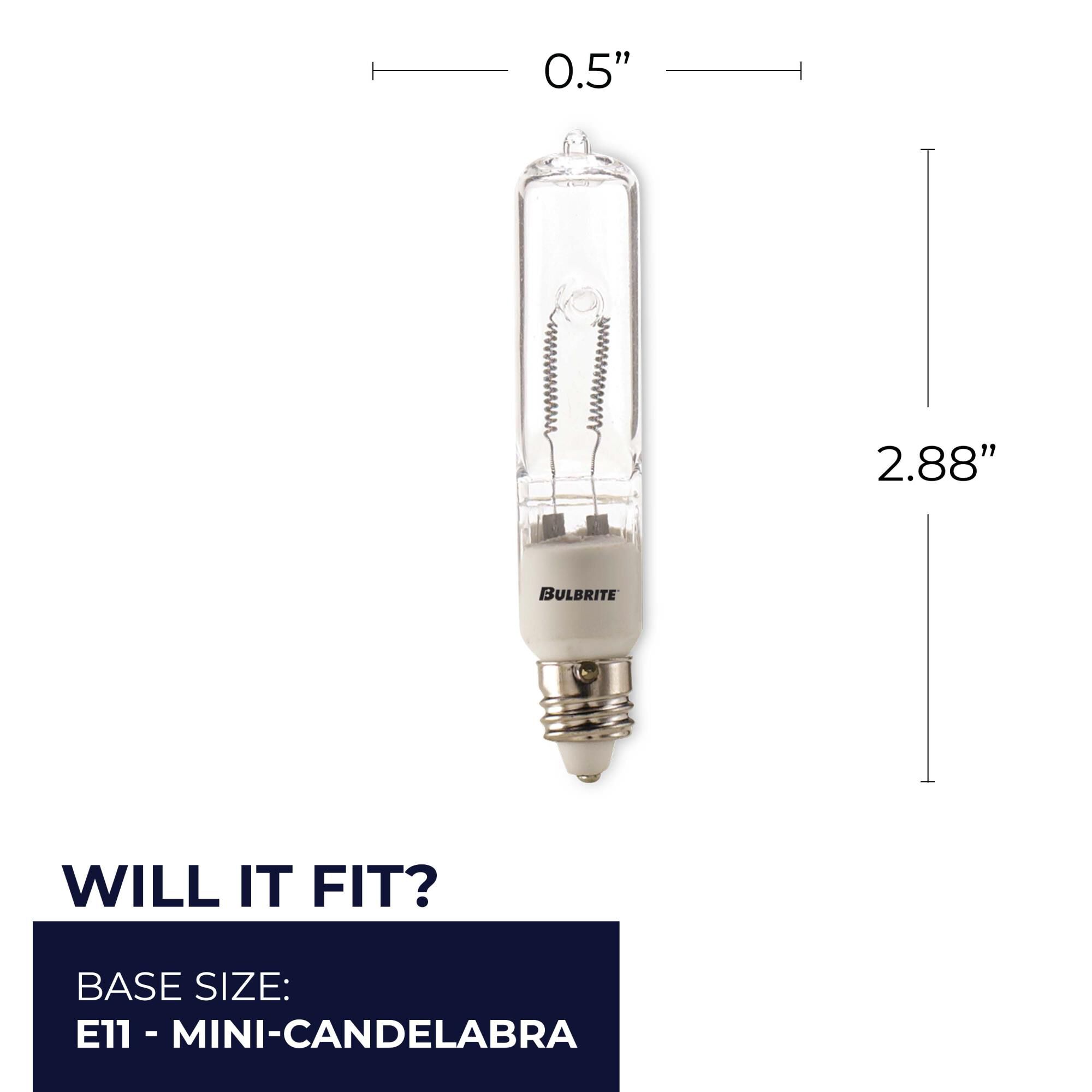 250 Watt 2900K T4 Halogen Light Bulb by Bulbrite