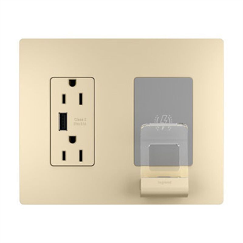 Radiant Electrical Outlet by Legrand