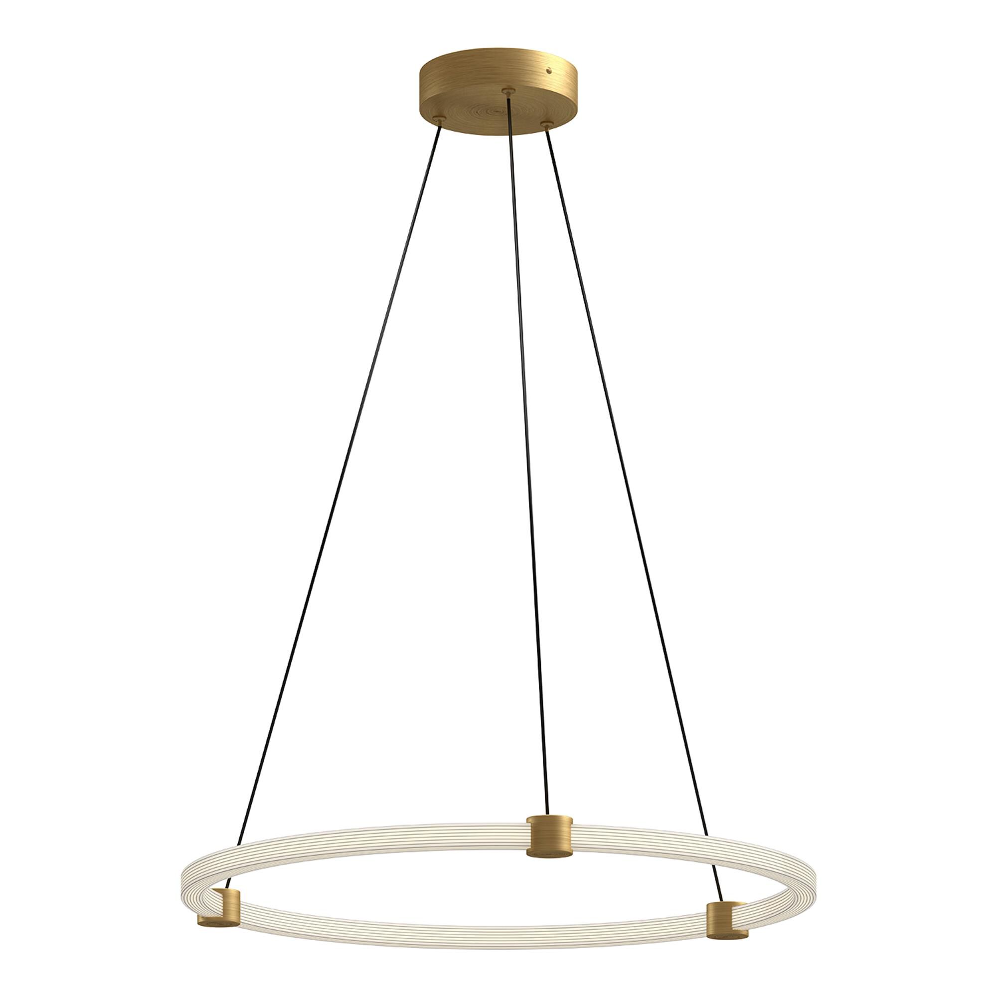Shown in Brushed Gold finish