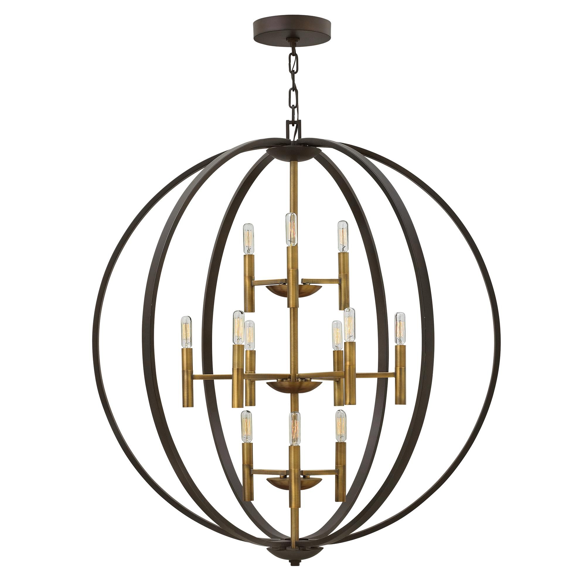 Euclid 36 Inch Chandelier,