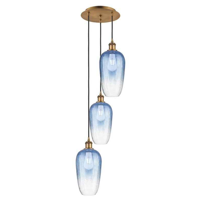 Bruno Marashlian Brookhaven Flute 14 Inch Multi Light Pendant by Innovations Lighting