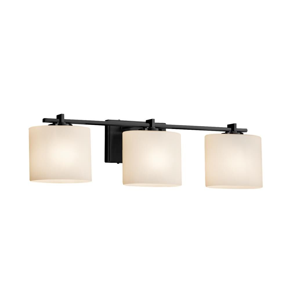 Fusion Era 26 Inch 3 Light Bath Vanity Light by Justice Design Group - Clearance