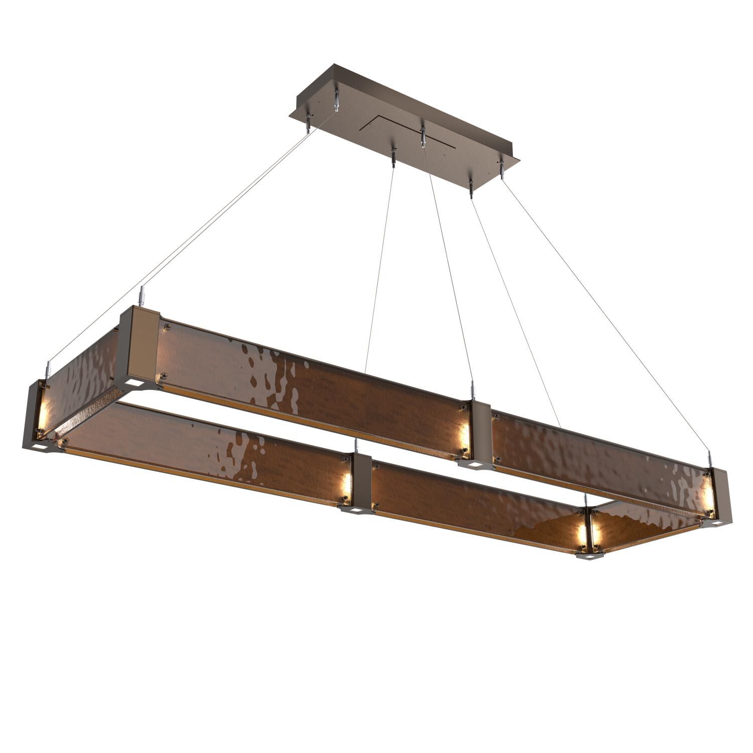 Parallel Linear Suspension Light by Hammerton Studio