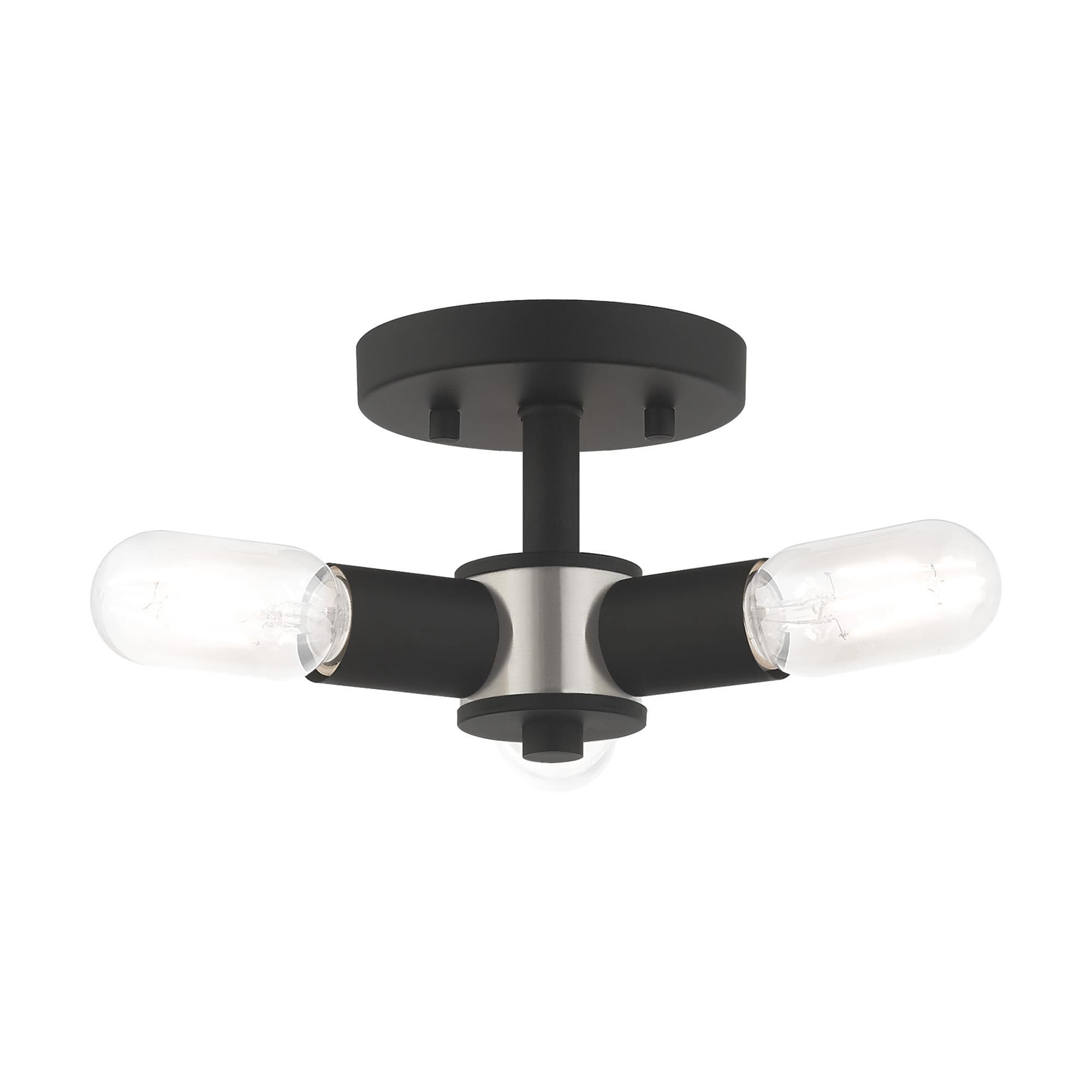 Copenhagen 3 Light Semi Flush Mount by Livex Lighting