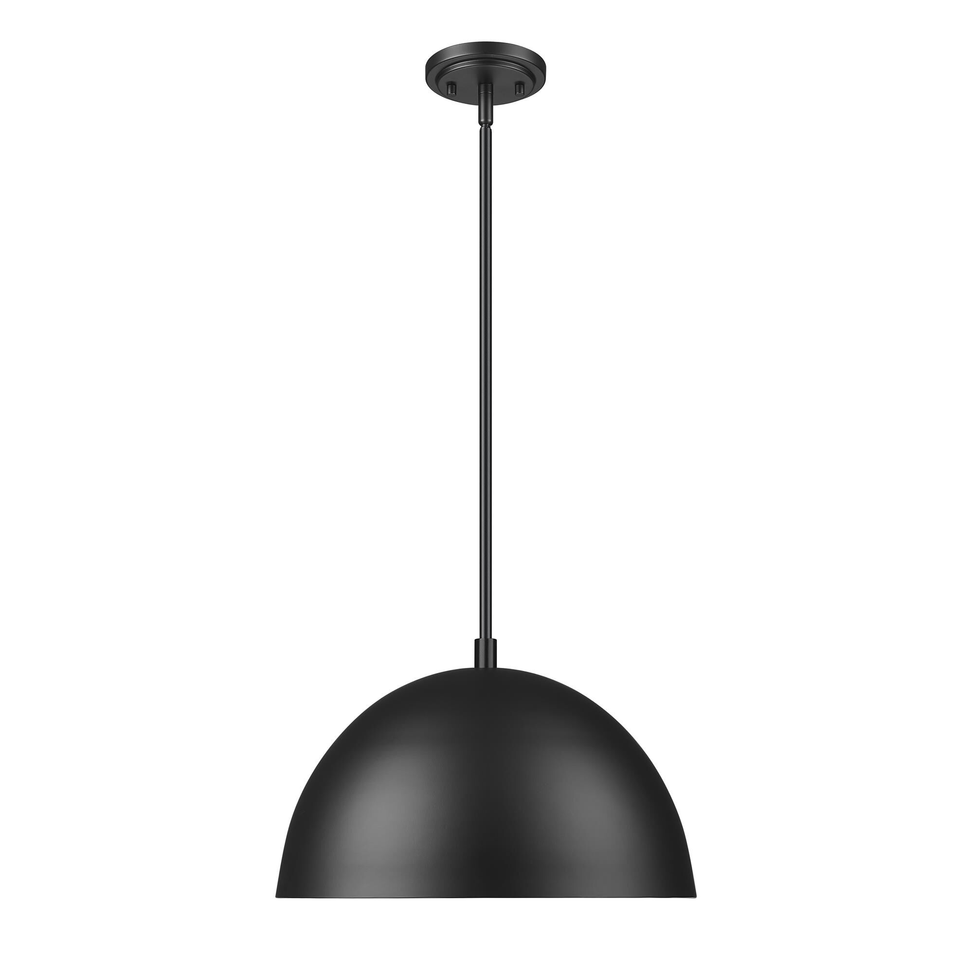 Shown in Matte Black finish and Matte Black and Gold shade