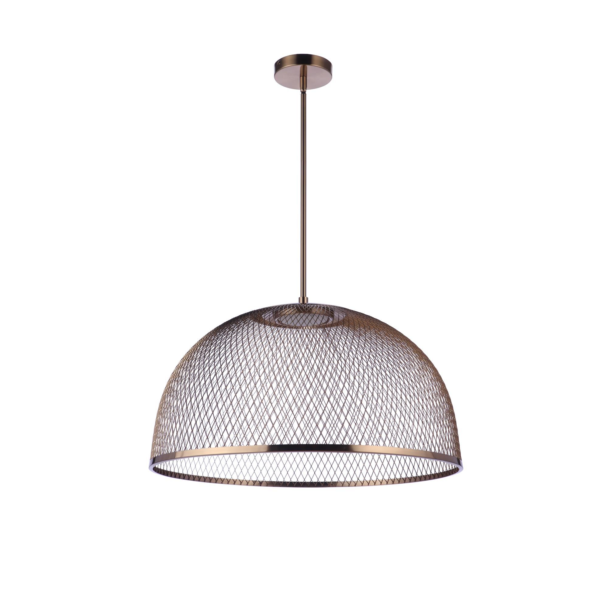 Sculptural Statement Pendants 24 Inch Pendant Light,